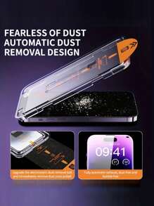 3 件隐私防窥钢化玻璃防尘安装保护膜，兼容 ，兼容 16/16 Plus/16 Pro/16 Pro Max/15/15Pro/15 Plus/15 Pro Max/14/13/12/11 生日、家人、朋友的礼物手机屏幕保护膜、手机配件