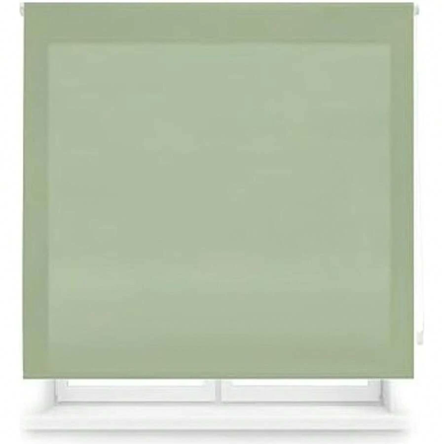 Ecommerc3 Estor Translúcido a Medida Tamaño 110x175 - Estor Enrollable Fácil Instalación Tamaño Tela 107x170 - verde menta - Ver 1