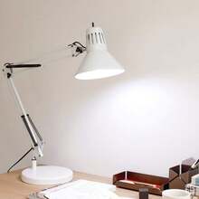 Adir Lámpara De Escritorio Brazo Flexible Blanco 40 W 4720