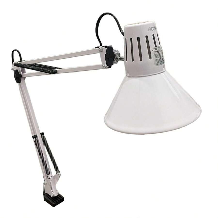 Adir Lámpara De Escritorio Brazo Flexible Blanco 40 W 4720