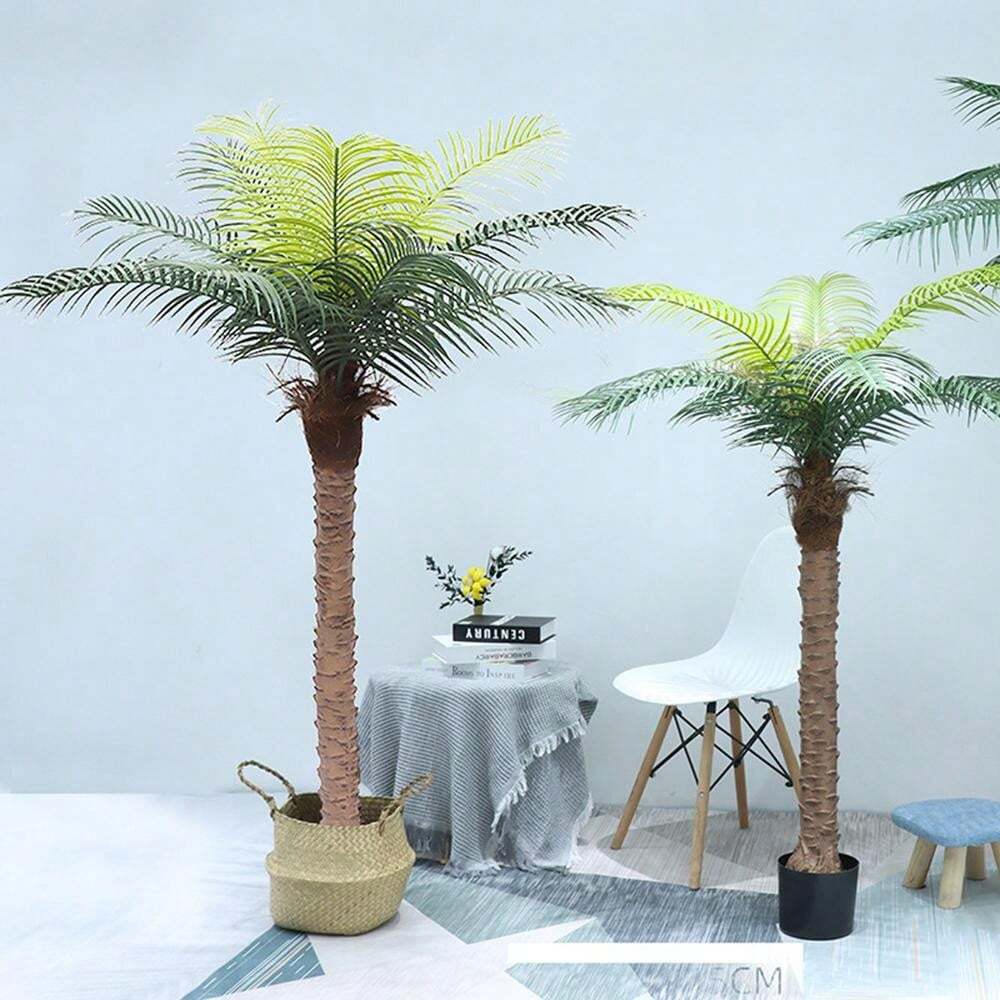 150cm Artificial Coconut Tree Fake Plants Large Green Plants Palm Tree