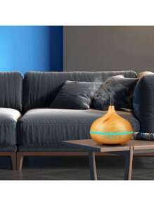 Difusor De Aroma Eléctrico De 550ml + 12Aceites Esenciales - Negro - Ver 8