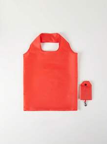 1个纯色大号防水可重复使用购物袋/沙滩包 - 可折叠杂货袋，耐用，可机洗 - 彩色 - 查看 20