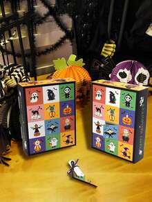 12-Grid Halloween Surprise Mystery Box, Fun DIY Blind Box - Homemade Halloween Surprise Box - View 6