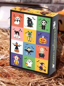 12-Grid Halloween Surprise Mystery Box, Fun DIY Blind Box - Homemade Halloween Surprise Box - View 5