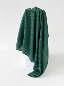 Foulard en soie et faux lin de couleur unie pour femmes, foulard carré plissé de 90 cm, nouvelle mode châle enveloppe en soie - Multicolore - Voir 26