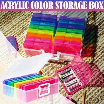 Photo Storage Box 1600 6 X 4 Picture Album Organizer Photograph Container Case