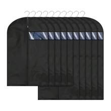 1-Piece Wardrobe Moisture-Proof Hanging Garment Bags - Lightweight Dust Covers Drawer Wardrobe Organizer Closet Storage Quilted Bag Under Bed Organizer Box Divider Clothes Bin Bag Clothes For Home Bedroom For Clothes Storage Clothes Organizer Closet Organizer For Closet Storage Hanging Clothes Dresses Shirts Coats For Closet Storage Bag For School School Accessories School Stuff