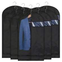 1-Piece Wardrobe Moisture-Proof Hanging Garment Bags - Lightweight Dust Covers Drawer Wardrobe Organizer Closet Storage Quilted Bag Under Bed Organizer Box Divider Clothes Bin Bag Clothes For Home Bedroom For Clothes Storage Clothes Organizer Closet Organizer For Closet Storage Hanging Clothes Dresses Shirts Coats For Closet Storage Bag For School School Accessories School Stuff