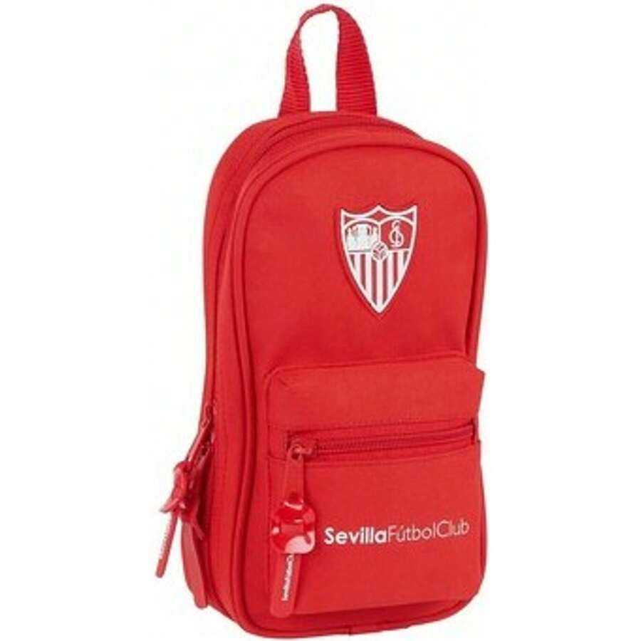PLUMIER BACKPACK C/4 SEVILLA FC CORPORATIVA - Backpack With Ample Storage Space - Ergonomic And Comfortable Design - Multifunctional Pockets - Ideal For Travel And School