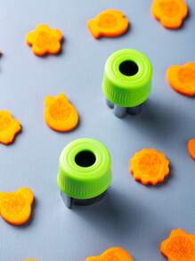 9 piezas Cortador de verdura con corazón & en forma de estrella - Multicolor - Ver 5