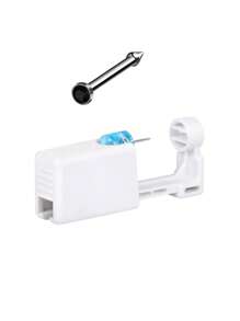 CIZME 1PC Disposable Piercing Unit For Nose Studs Piercing Gun Piercer Tool Machine Body Piercing Jewelry, Nose Piercing Kit, Disposable Piercing Unit For Self Nose Piercing Gun, Nose Stud Tool,Nose Piercing Kit, Self Nose Piercing Gun, Disposable Nose Percinging Kit With Nose Rings Stud Nose Piercings Gun Kit Tool - Piercing Gun - View 14