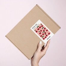 TYFYO 50pcs Flower Thank You Stickers Seal Labels For Gift Or Commodity Decor Stickers Small Business Packaging Sealing Stickers,Christmas