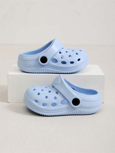 Zuecos de EVA lindos para niños - Ligeros, antideslizantes, sandalias para la playa y el interior de verano para niños y niñas, diapositivas con suela blanda y transpirable