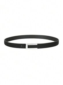 1 件女士腰带 腰带 连衣裙 牛仔裤 腰带 带金扣 腰带 适合日常穿着 夏季、学校秋季、秋季、万圣节