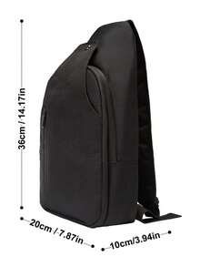 baasploa 1个男士胸包，高品质多功能大容量户外运动骑行男士胸包/斜挎包 - 彩色 - 查看 4