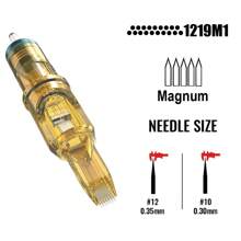 YILONG 10PCS Tattoo Needle Yellow Dragonfly1 Individually Packaged Professional Grade Sterilized Tattoo Ink Cartridge Needle Eyebrow Tattoo Needles - Yellow - View 18