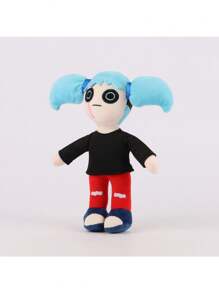 Cute Face Plush Doll, Horror Game Cartoon Doll - Multicolor - View 6
