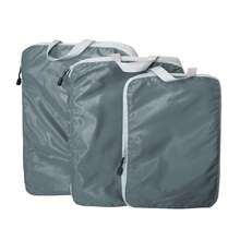 ETERNAL EAGLE Foldable Travel Compression Packaging Cube Waterproof Storage Bag Portable Lightweight Nylon Handbag For Fall Home Decor - Grey - View 4