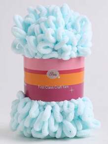 1 件 8 米柔软蓬松线圈纱线，100 克，适合 DIY 手工编织玩偶、包包、毛衣、毯子等。 - 彩色 - 查看 25