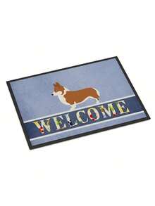 Carolines Treasures Pembroke Welsh Corgi Welcome Indoor Or Outdoor Mat - 18 X 27 In. - 彩色 - 查看 2