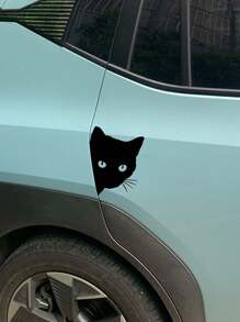 1pc Fuel Tank Cap Sticker Fuel Level Low Funny Reflective Vinyl Car Sticker Expressing Overfueling