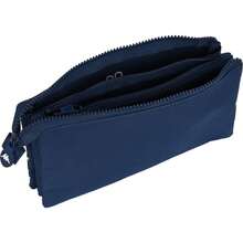 | TRIPLE KAPPA“海军蓝”工具箱 - 宽敞实用的铅笔袋 - 适合日常使用 - 现代优雅的设计，学校用品铅笔袋 - 彩色 - 查看 4