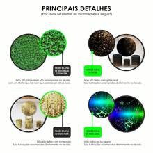 Birthday Party Panel 1.50 X 1.50 Round Panel With Elastic - 金色 - 查看 3