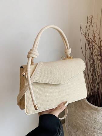 New Retro Mini Square Bag Small Unique Design Textured Crossbody Shoulder Handbag For Women