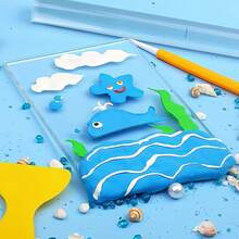 15 Ceramic Tools Set Stone Plastic Clay Carving Knife Scraper Scraper Rubbing Clay Acrylic Board Rolling Rod - Multicolor - View 5