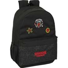 Safta STRANGER THINGS ADAPTABLE BACKPACK - Large Storage Space Backpack - Ergonomic And Comfortable Design - Multifunctional Pockets - Ideal For Travel And School - Nhiều màu - Xem 1
