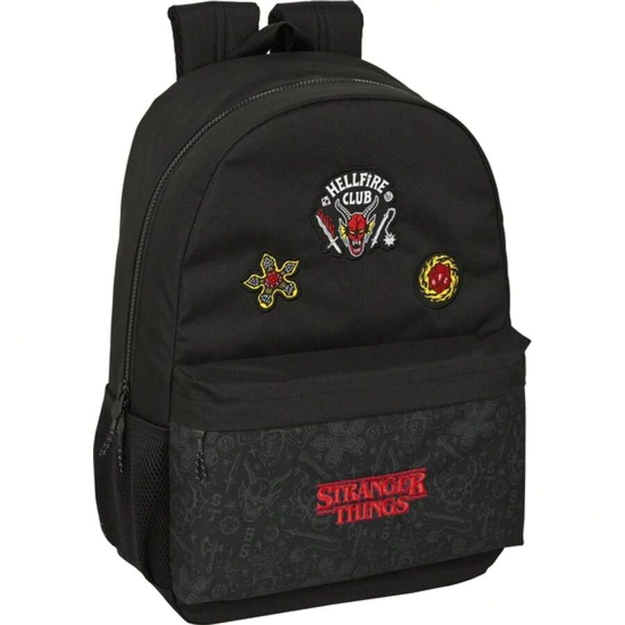 Safta STRANGER THINGS ADAPTABLE BACKPACK - Large Storage Space Backpack - Ergonomic And Comfortable Design - Multifunctional Pockets - Ideal For Travel And School - Nhiều màu - Xem 1