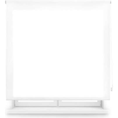 Ecommerc3 Op maat gemaakt doorschijnend rolgordijn, maat 100x250 - Rolgordijn, eenvoudige installatie, stofmaat 97x245