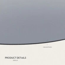 40cm*40cm*4 piezas Paneles de espejo acrílico templado, conjunto de espejo combinación de 40cm*40cm*4 piezas, espejo de longitud completa autoadhesivo portátil para sala de fitness/yoga/vestidor, espejo para baño/dormitorio/dormitorio - Plateado - Ver 5