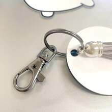 20pcs Rotatable Lobster Claw Clasps With 10pcs Keychains And 10pcs Split Rings, DIY Jewelry & Craft Supplies, Valentine Gift For Men And Women - Black - View 4