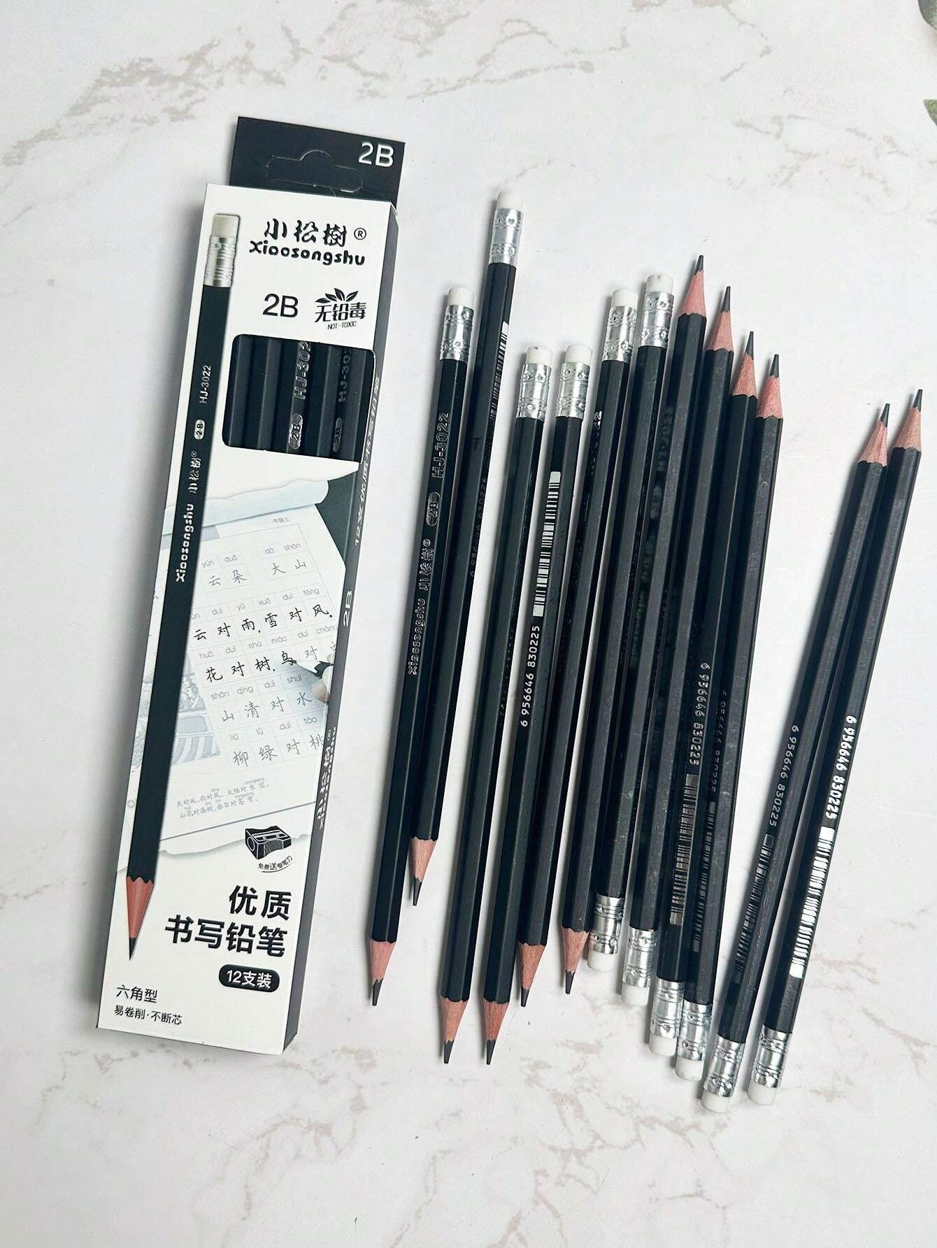 100 Mine Di Ricambio 2mm Con Temperini E Gomme - Per Disegno Tecnico E Matematico