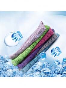 30*90cm Cool, Quick-Dry Towel For Outdoor Sports, Fitness, Hiking, Cooling Sweat Towel - Multicolor - View 4