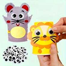 300/500/1000 Mắt Googly Tự Dính, 8mm -15mm Màu Đen Ngọ nguậy Mắt Googly Có Tự Dính Mắt Ngọ Tự Dính Đen Trắng Mắt Googly Tròn Nhựa Màu Đen Mắt Ngọ nguậy Tự Dính Để Trang Trí Đồ Thủ Công 8mm 10mm 12mm 15mm - Đen và trắng - Xem 6
