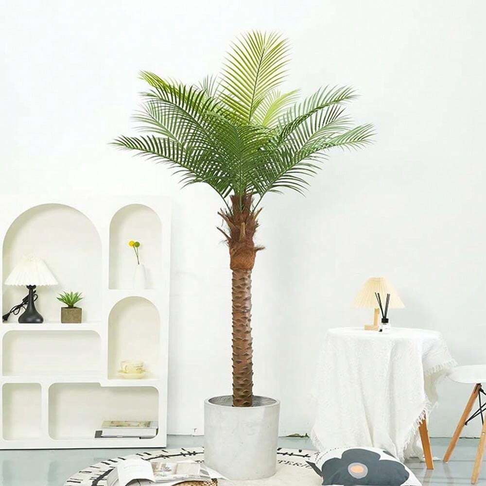 150cm Artificial Coconut Tree Fake Plants Large Green Plants Palm Tree