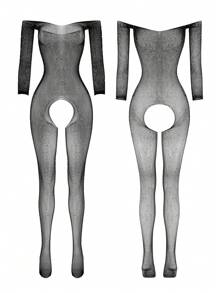 Sexy Jumpsuit, Starry Diamond Mesh Jumpsuit, Women's Lingerie & Sexy Lingerie Set, Party