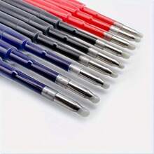 10 Pack Ink Neutral Pen Refills 99mm Blue Black Red Replaceable G2 Ballpoint Pen Refills 0.5mm School Writing Office Stationery - Sets - View 6