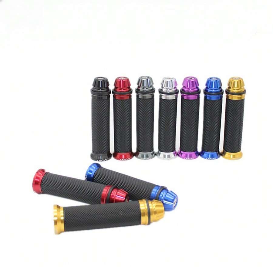 22مم / 7/8 بوصة قبضات دراجة نارية قبضات يد مقبض المقبض لأبريليا فيكتوري سوزوكي كاواساكي بي إم دبليو دوكاتي