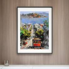 1 件、复古、现代、时尚、城市风光、城市电车、城市轨道交通、装饰礼品、适用于装饰卧室、客厅、办公室、厨房、卫生间、油画、艺术帆布印刷品、墙壁艺术、墙壁艺术海报、ins、波西米亚风、Y2k、海报印刷品、浴室卫生间艺术品壁画家居墙壁装饰、客厅装饰、房间装饰、无框架 - 彩色 - 查看 8