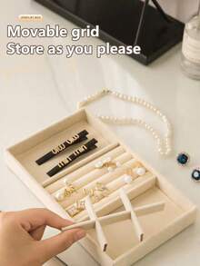 桌面收纳展示盒 - 米色 - 查看 7