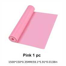 1pc Workout Pilates Workout Latex Elastische Weerstandsband, Voor Fitness Thuis Oefeningen in de Gym