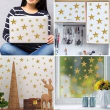 1pc Glitter Heart & Star Wall Sticker, Cartoon Decal For Home Decoration, Wardrobe, Mirror, Cup, Glass - Self-Adhesive Glitter Sticker - Multicolor - View 6