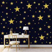 1pc Glitter Heart & Star Wall Sticker, Cartoon Decal For Home Decoration, Wardrobe, Mirror, Cup, Glass - Self-Adhesive Glitter Sticker - Multicolor - View 11