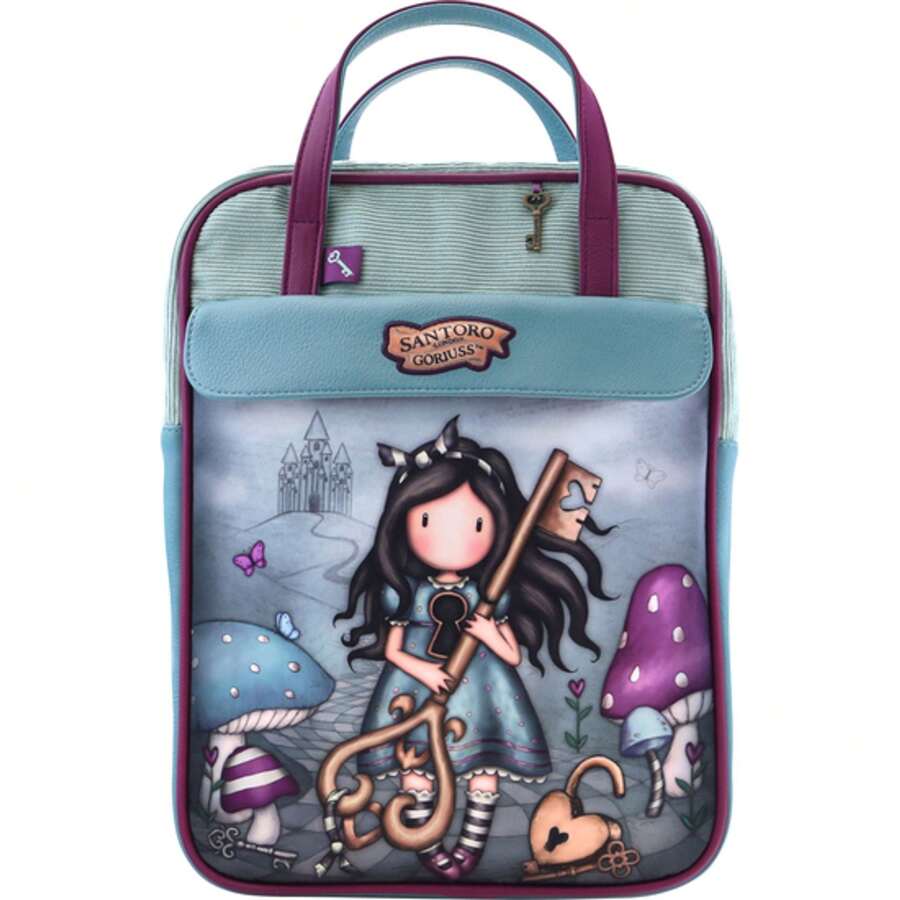 Santoro GORJUSS "CURIOSITY" LARGE BACKPACK - Large Storage Space Backpack - Ergonomic And Comfortable Design - Multifunctional Pockets - Ideal For Travel And School - Multicolor - View 1