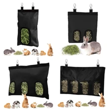 600D牛津布悬挂式兔子干草喂食器，适用于兔子及其他小型动物
