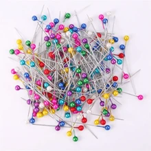 100/200/500pcs/Box Pearlescent Colored Positioning Pins, DIY Handcraft Fix Pins, Sewing Accessories